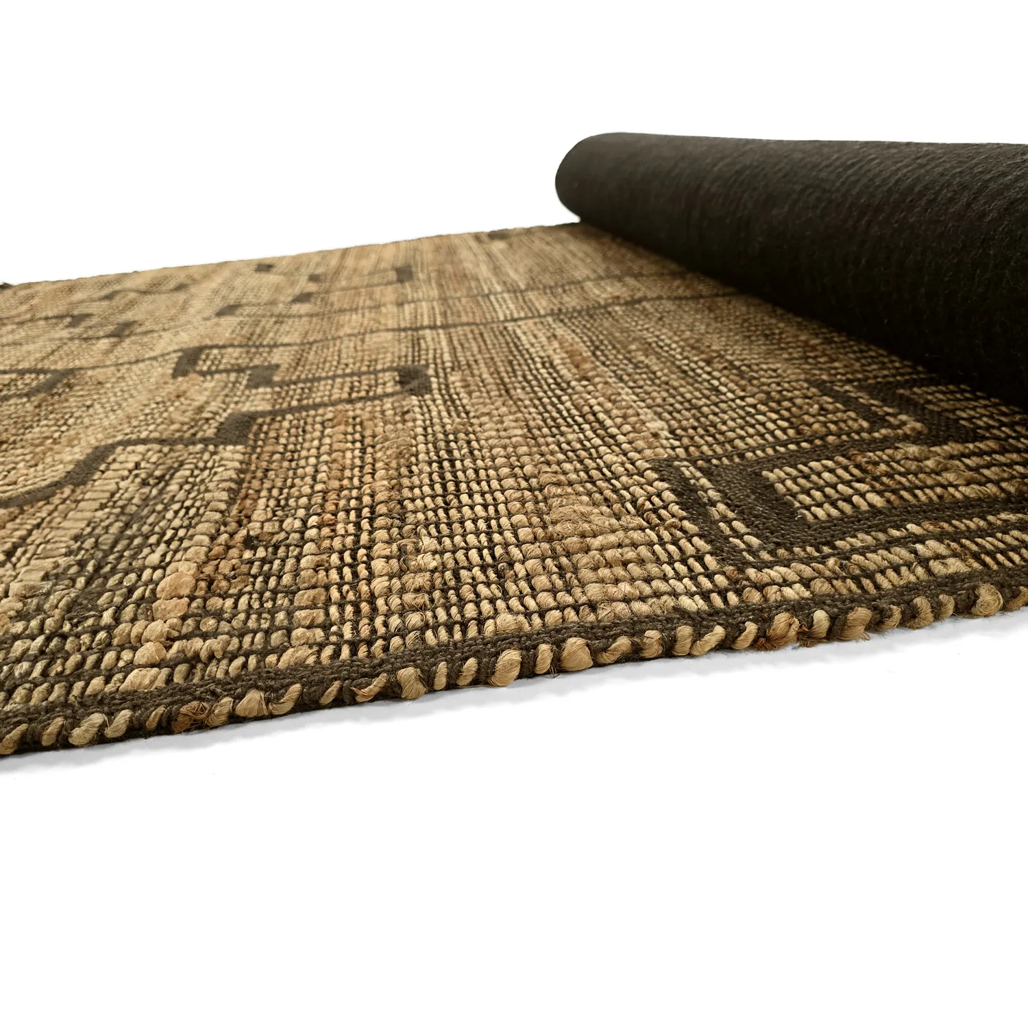 Tapete de juta - Kavita (marrom)