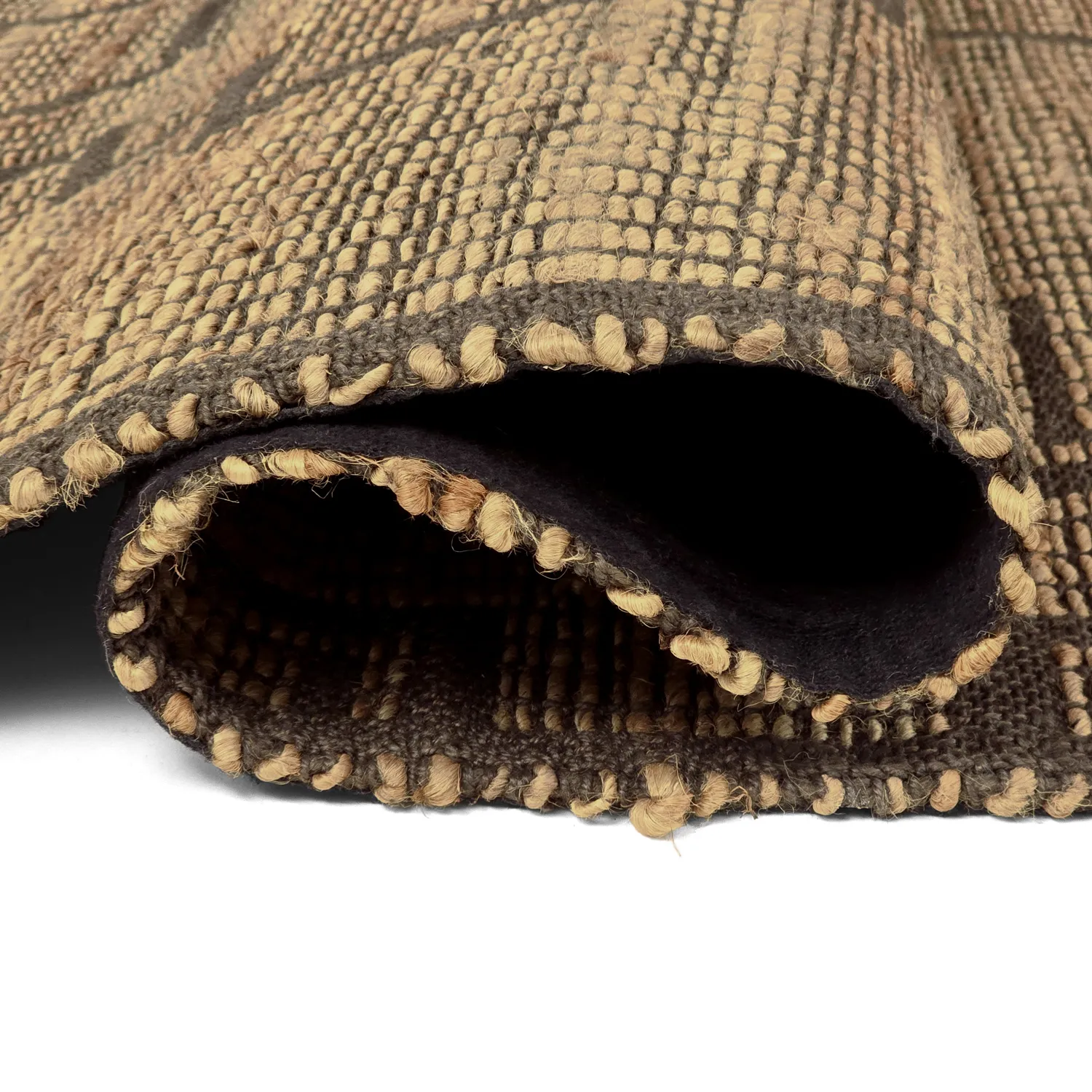 Tapete de juta - Kavita (marrom)