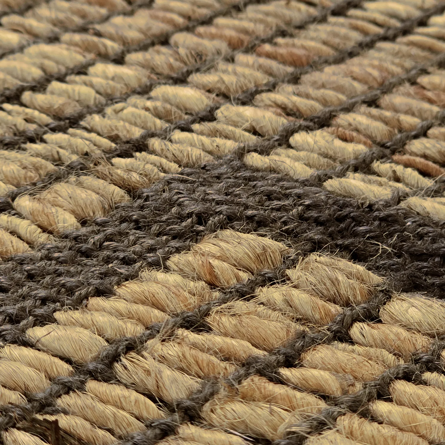 Tapete de juta - Kavita (marrom)