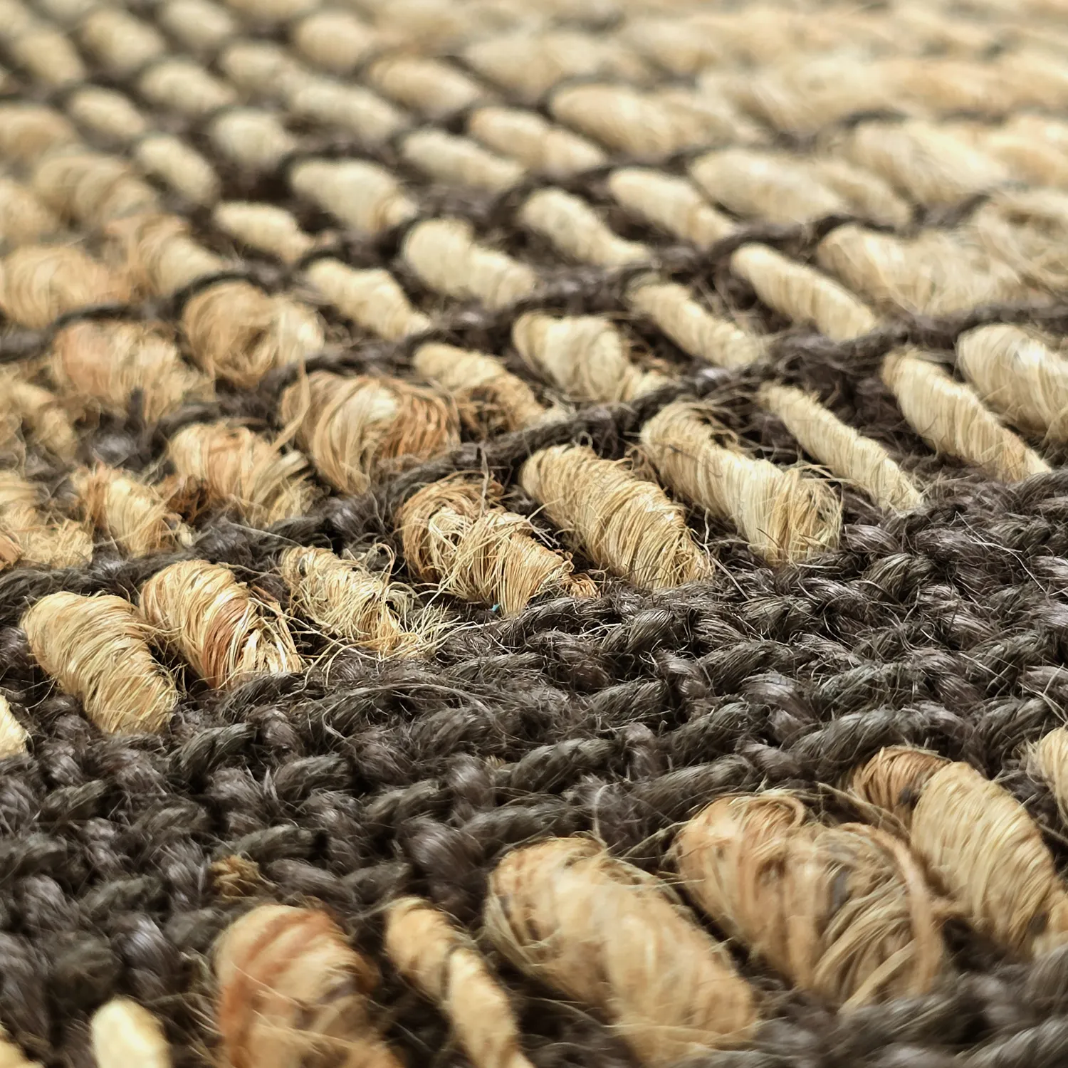 Tapete de juta - Sanah (marrom)