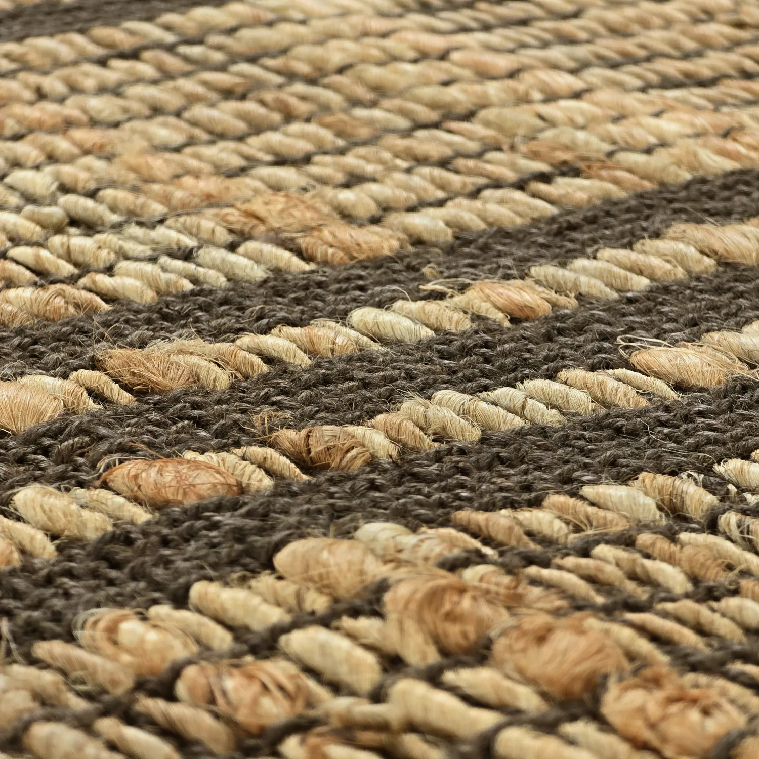 Tapete de juta - Sanah (marrom)