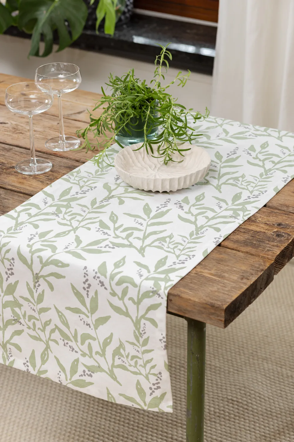 Trilhos de mesa - Trilhos Katri (verde)