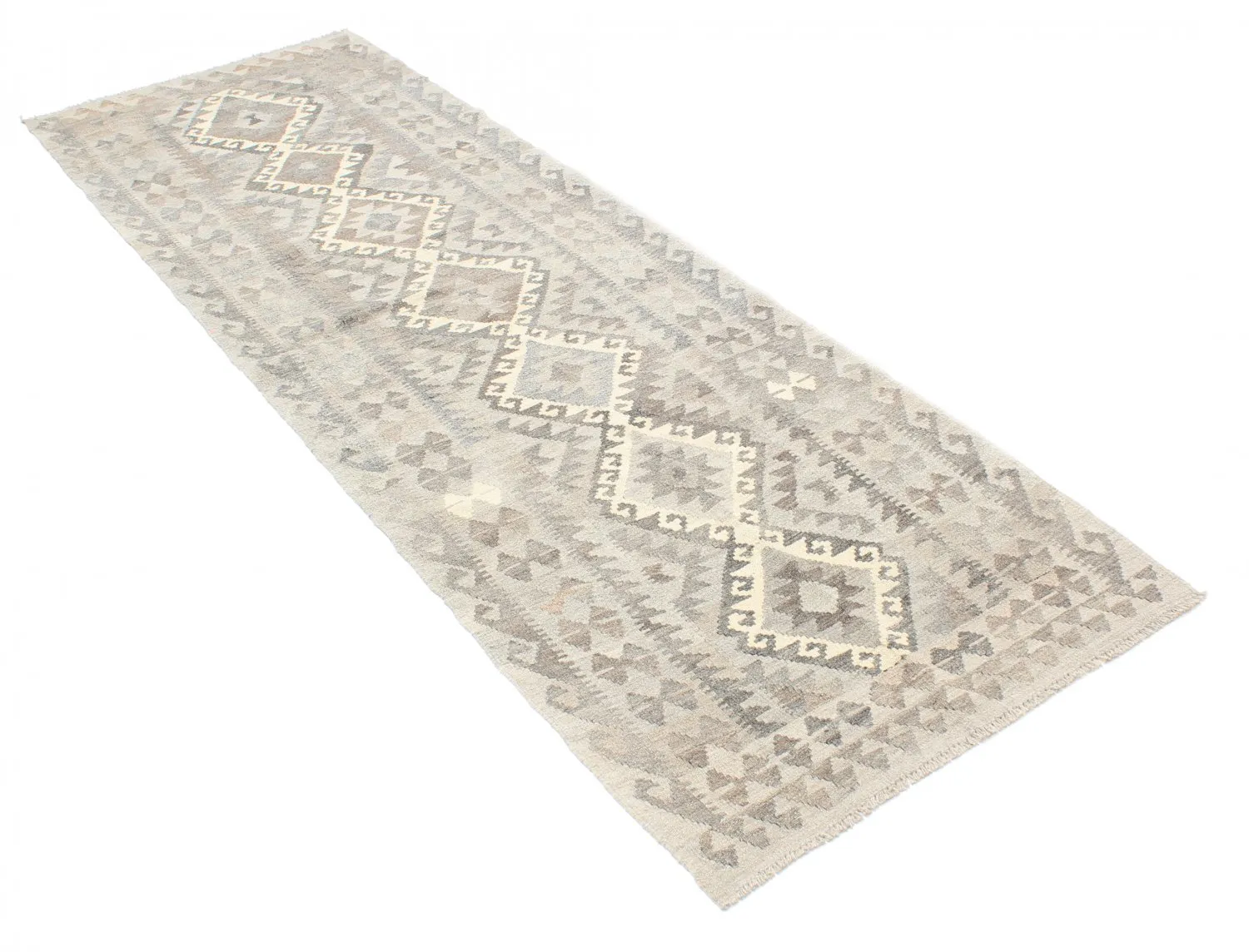 Tapete Kilim Afegão 278 x 92 cm