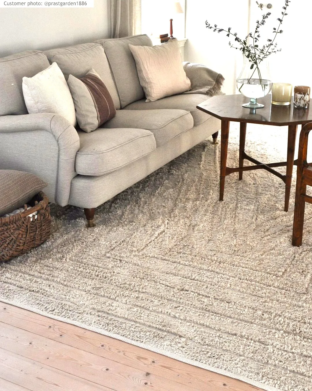 Tapetes felpudos - Kendra Natural Cotton Shaggy (natureza)