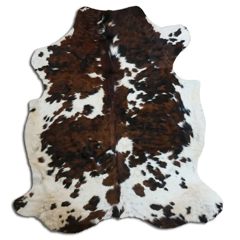 Couro de vaca - Tricolor Exótico N010