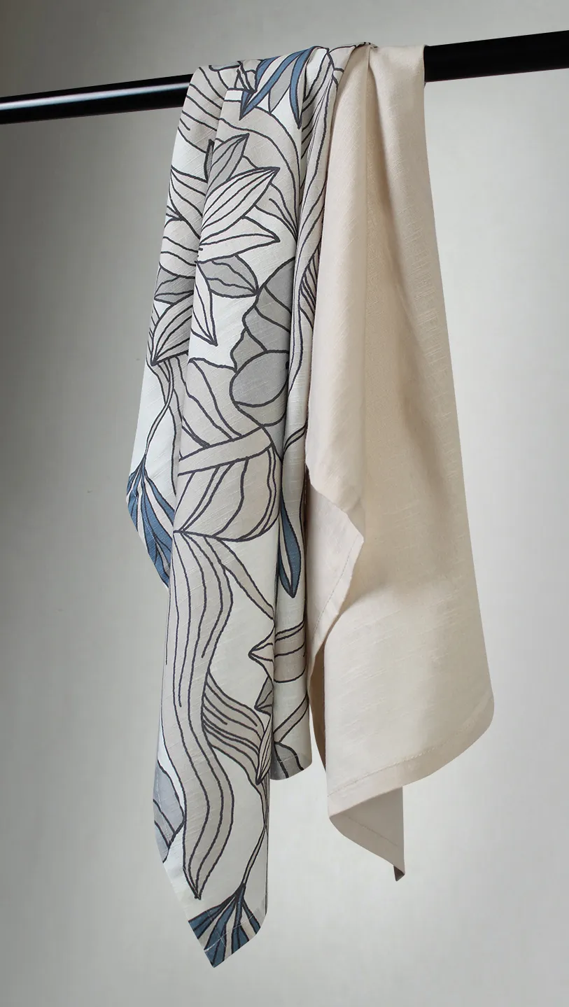 Pano de cozinha 2 unidades - Aurelia (azul)