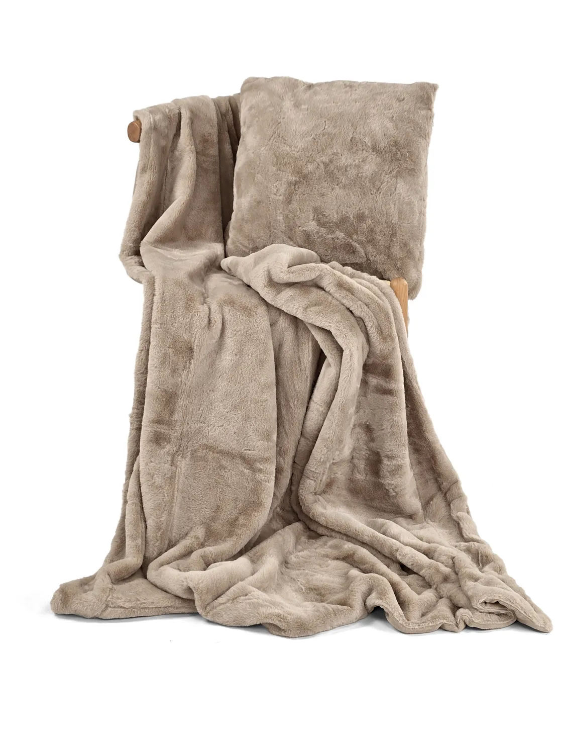 Capa de Almofada - Aranga Super Soft (marrom)