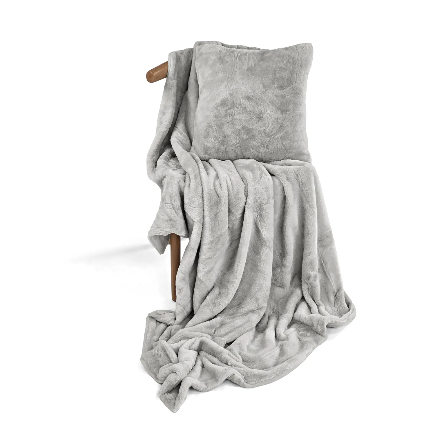 Capa de Almofada - Aranga Super Soft (cinza)