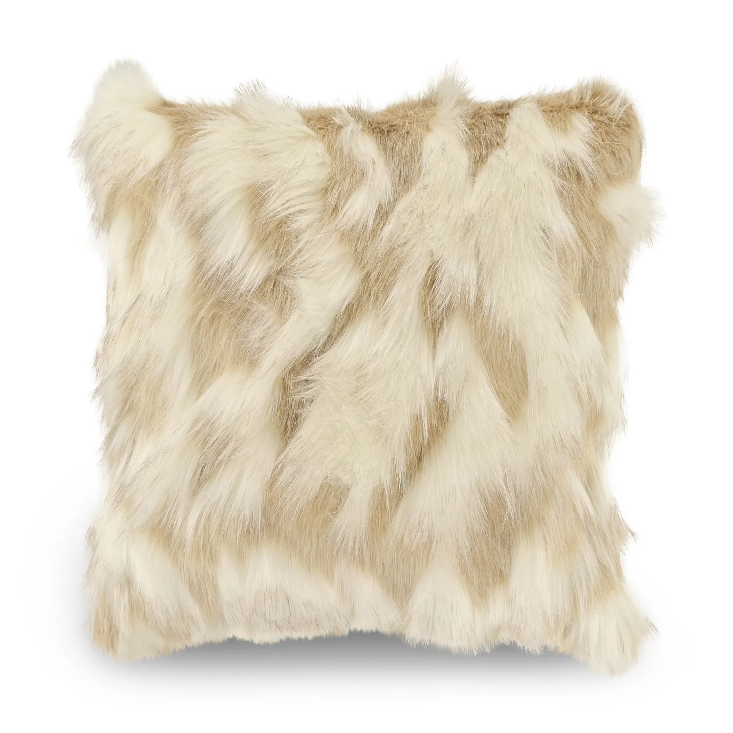 Capa de Almofada - Clara (branco/bege)