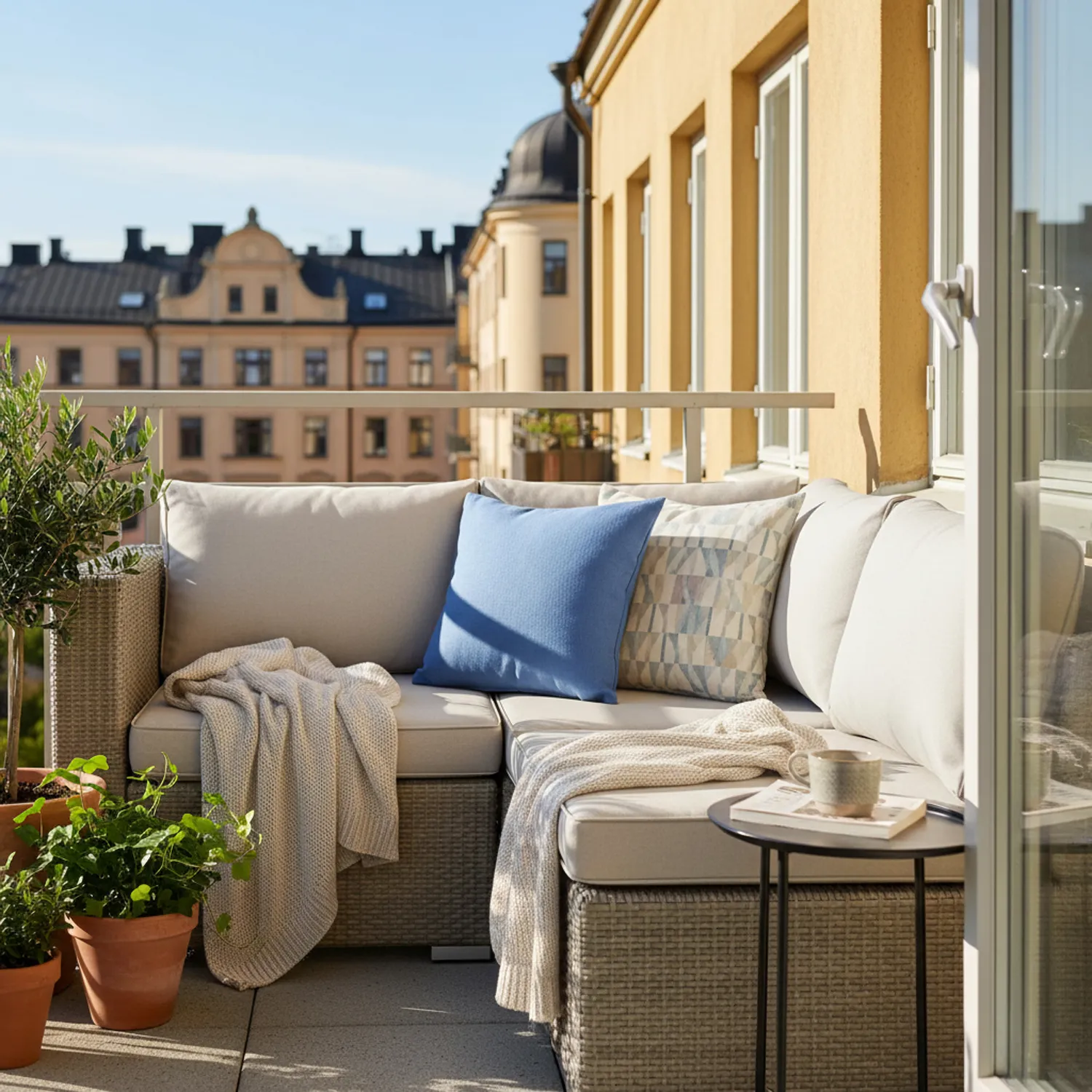 Capa de Almofada - Luana (azul)