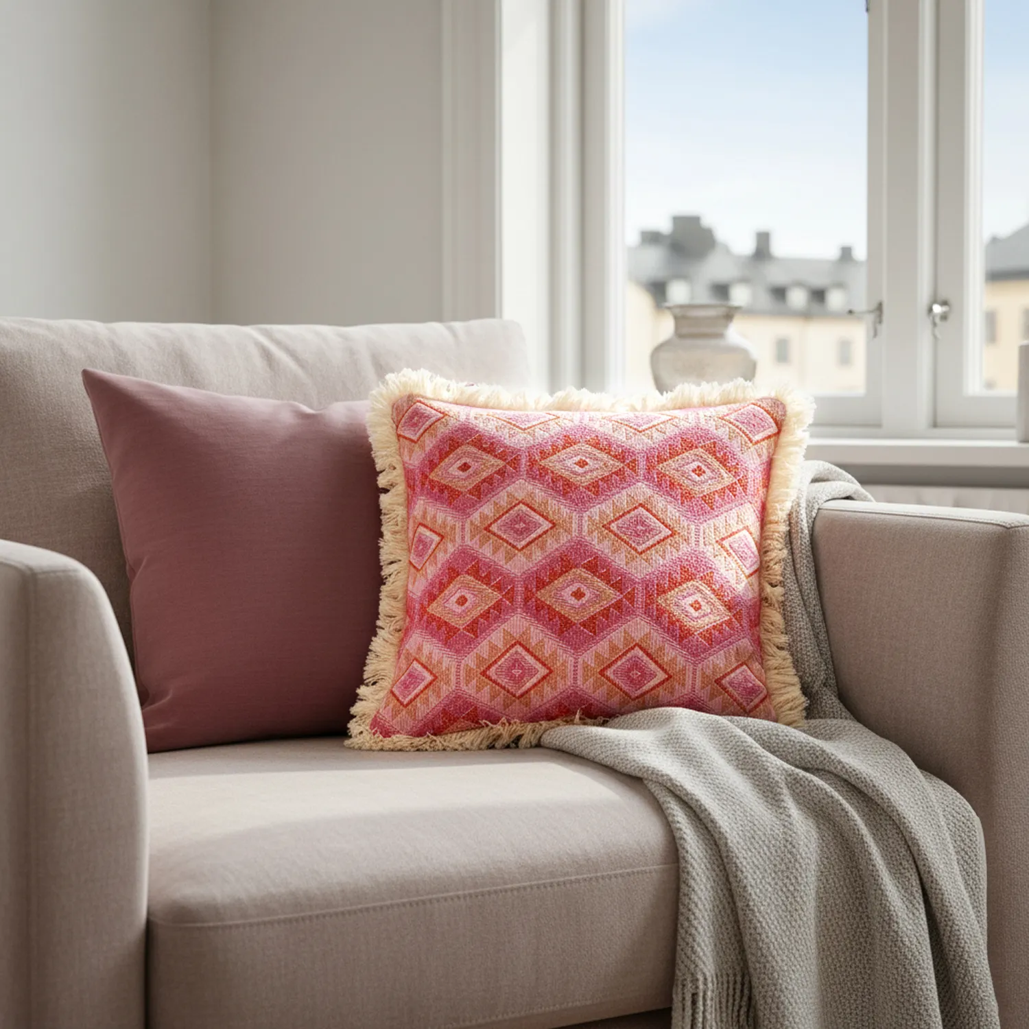 Capa de Almofada - Peronne (multi)