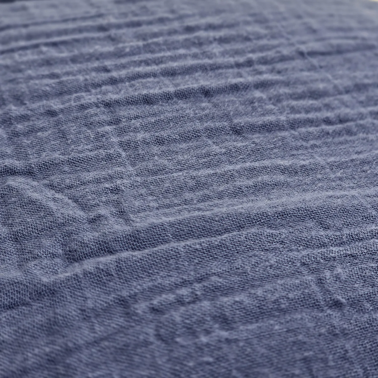 Capa de Almofada - Vanja (azul escuro)