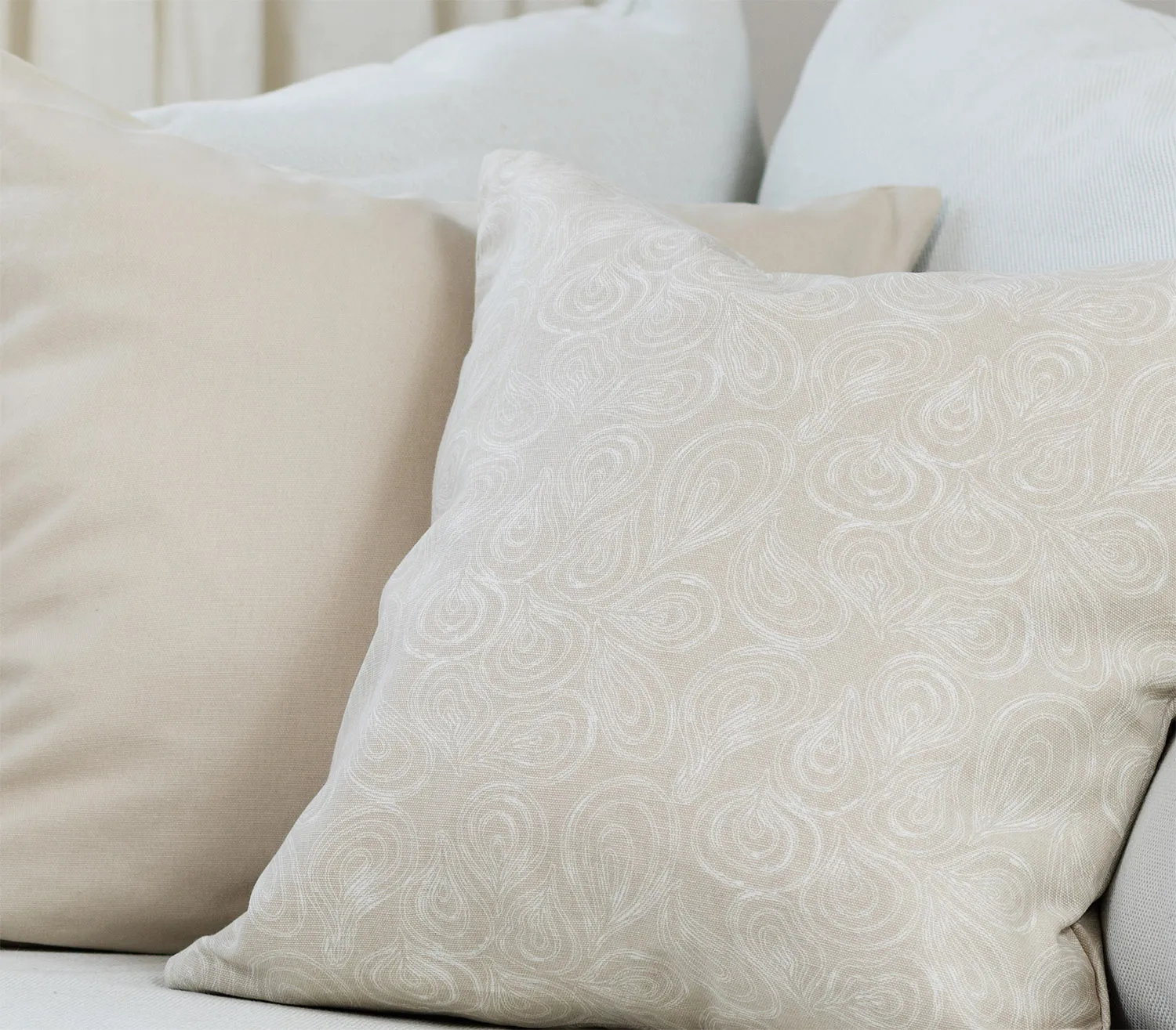 Capa de Almofada 2-pack - Merja (bege)