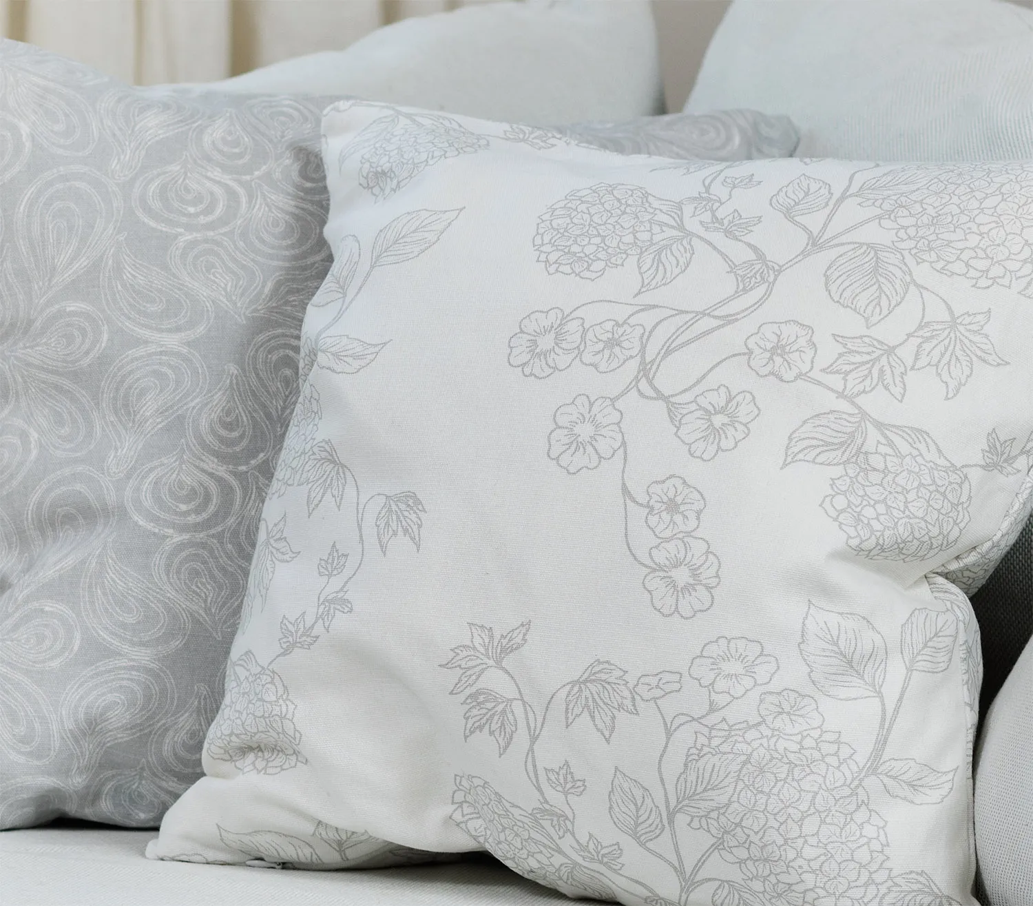 Capa de Almofada 2-pack - Merja (cinza)