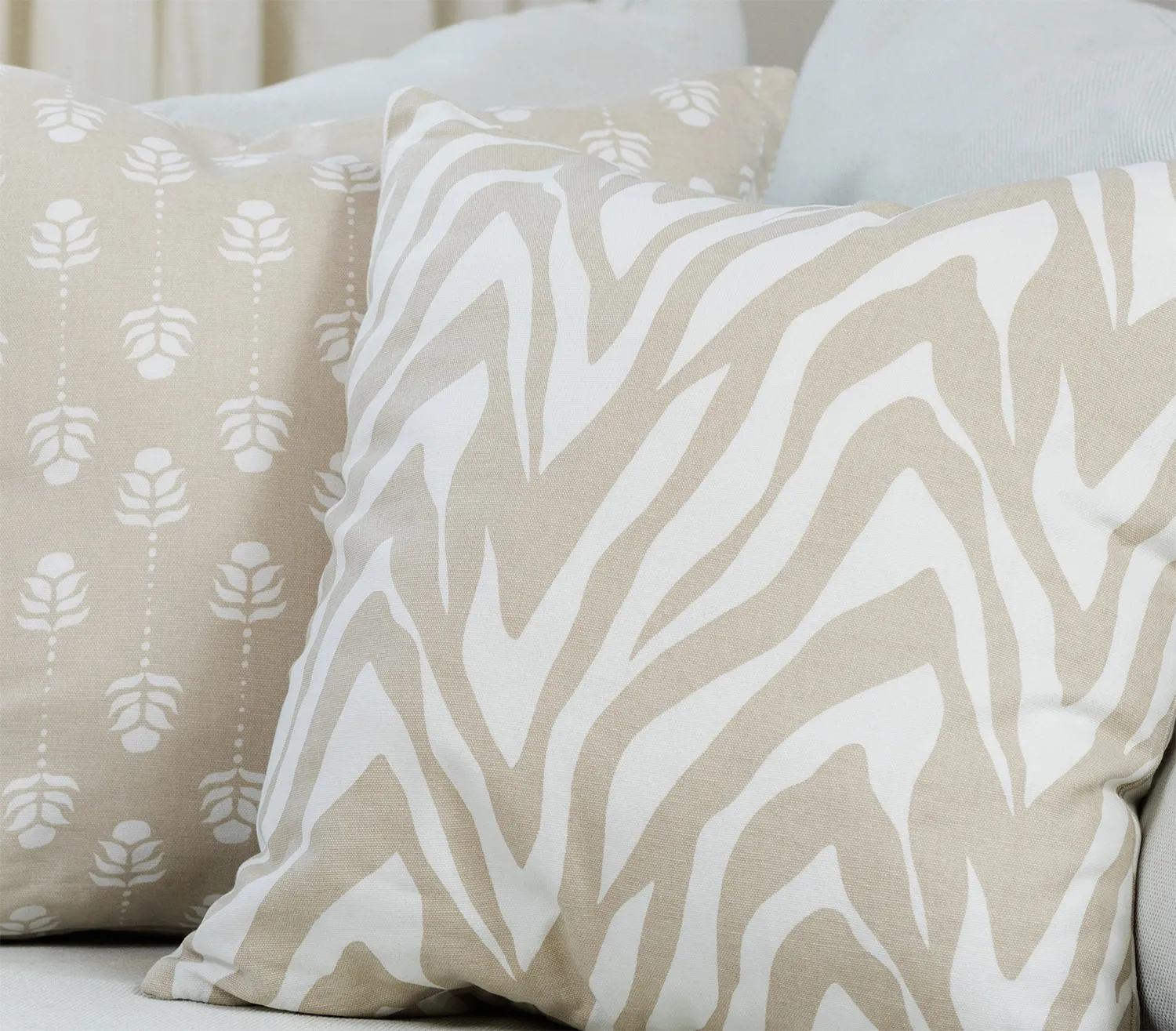 Capa de Almofada 2-pack - Sari (bege médio)