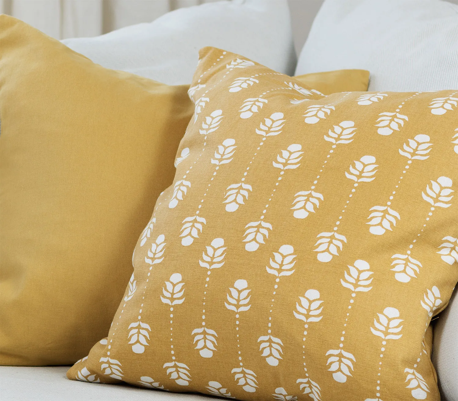 Capa de Almofada 2-pack - Sari (amarelo)