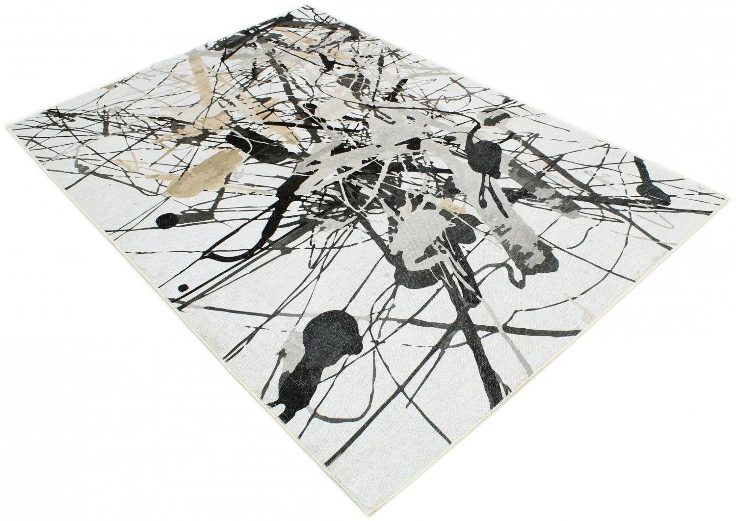 Tapete Wilton - Lawrance (cinza/branco)