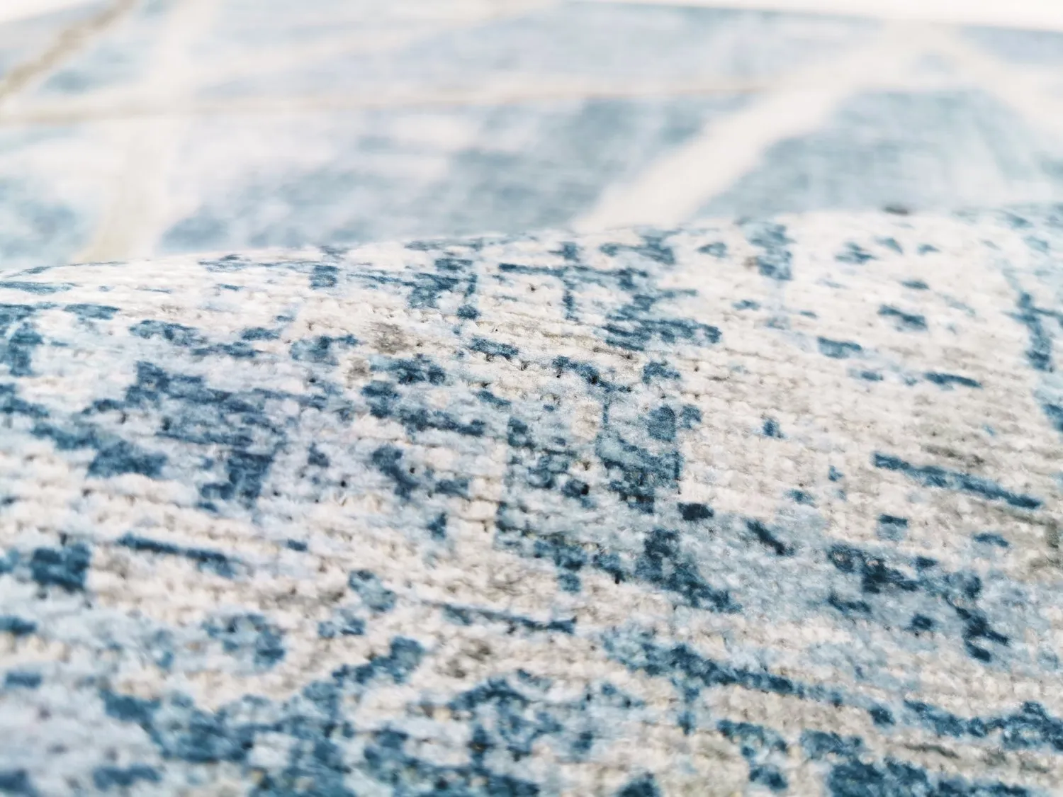 Tapete Wilton - Lagos (azul)