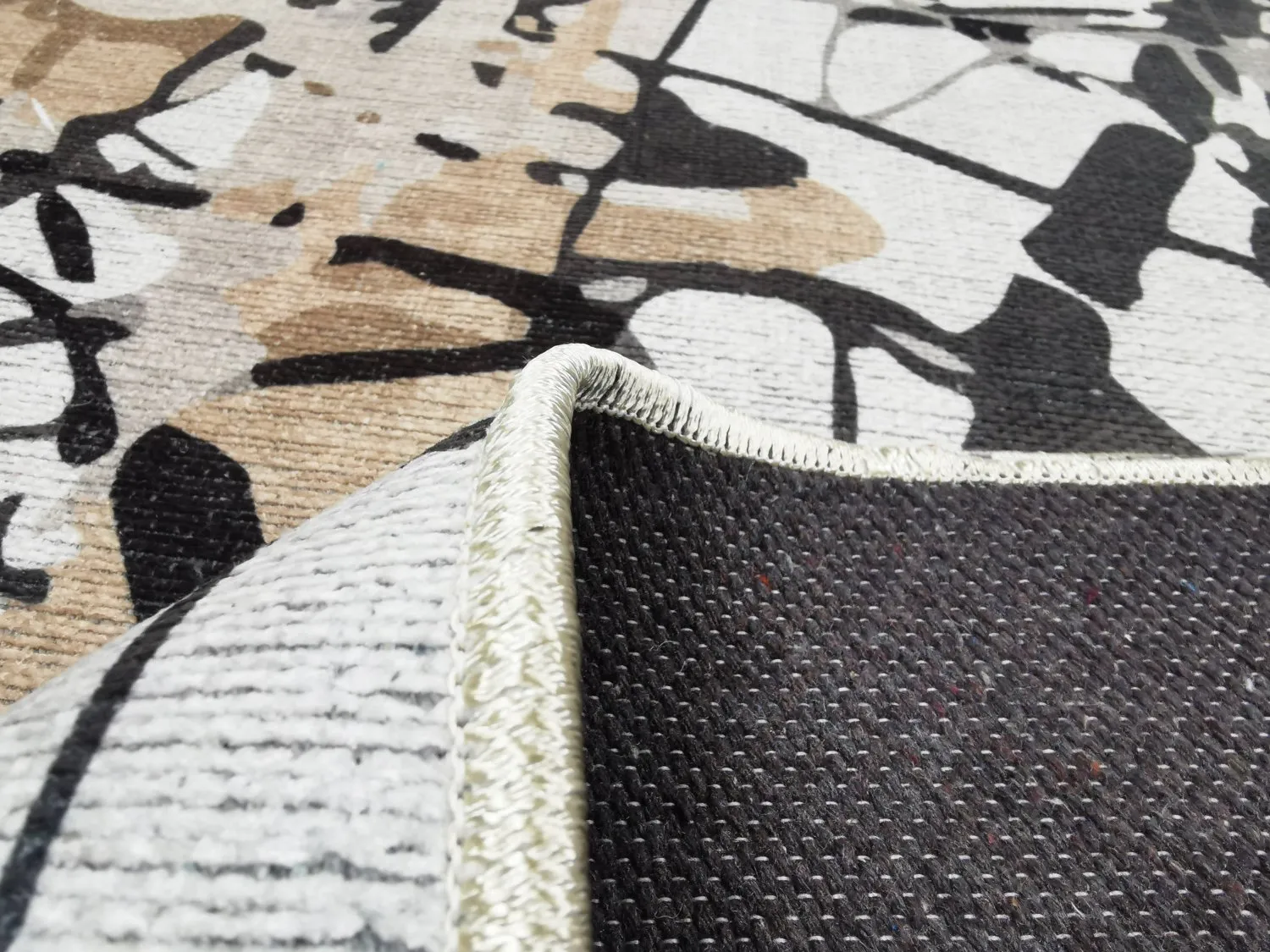 Tapete Wilton - Lawrance (cinza/branco)