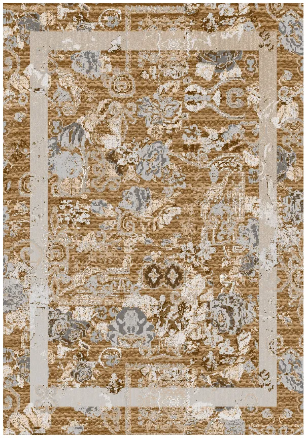 Tapete Wilton - Lefkada (marrom/multicolorido)