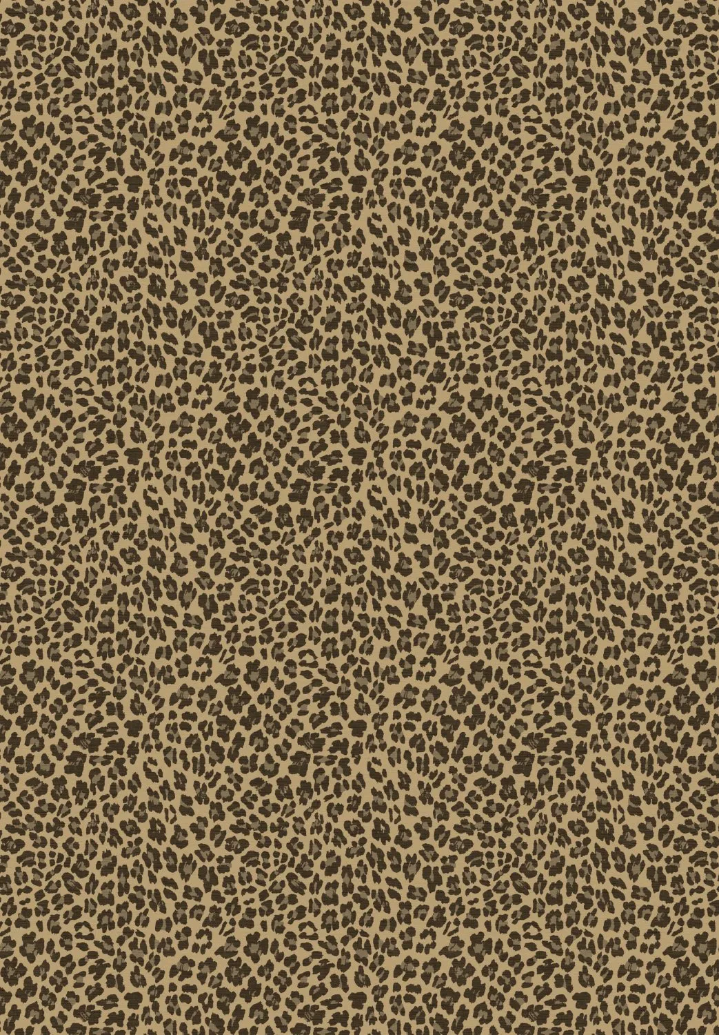 Tapete Wilton - Leopard (marrom)