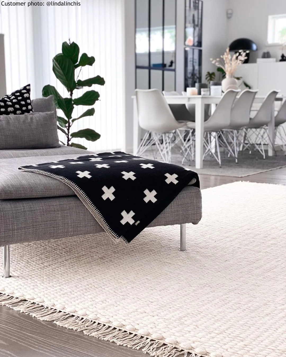 Tapete de lã - Cartmel (offwhite)