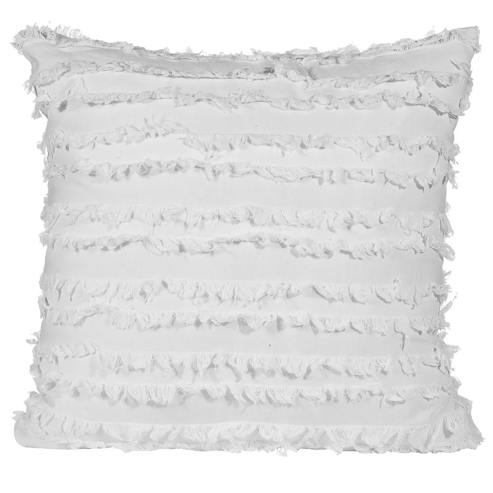 Capa de Almofada - Boho Linen 45 x 45 cm (branco)