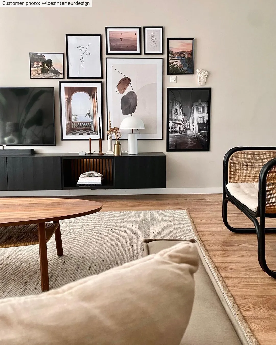 Tapete de lã - Novo (bege)