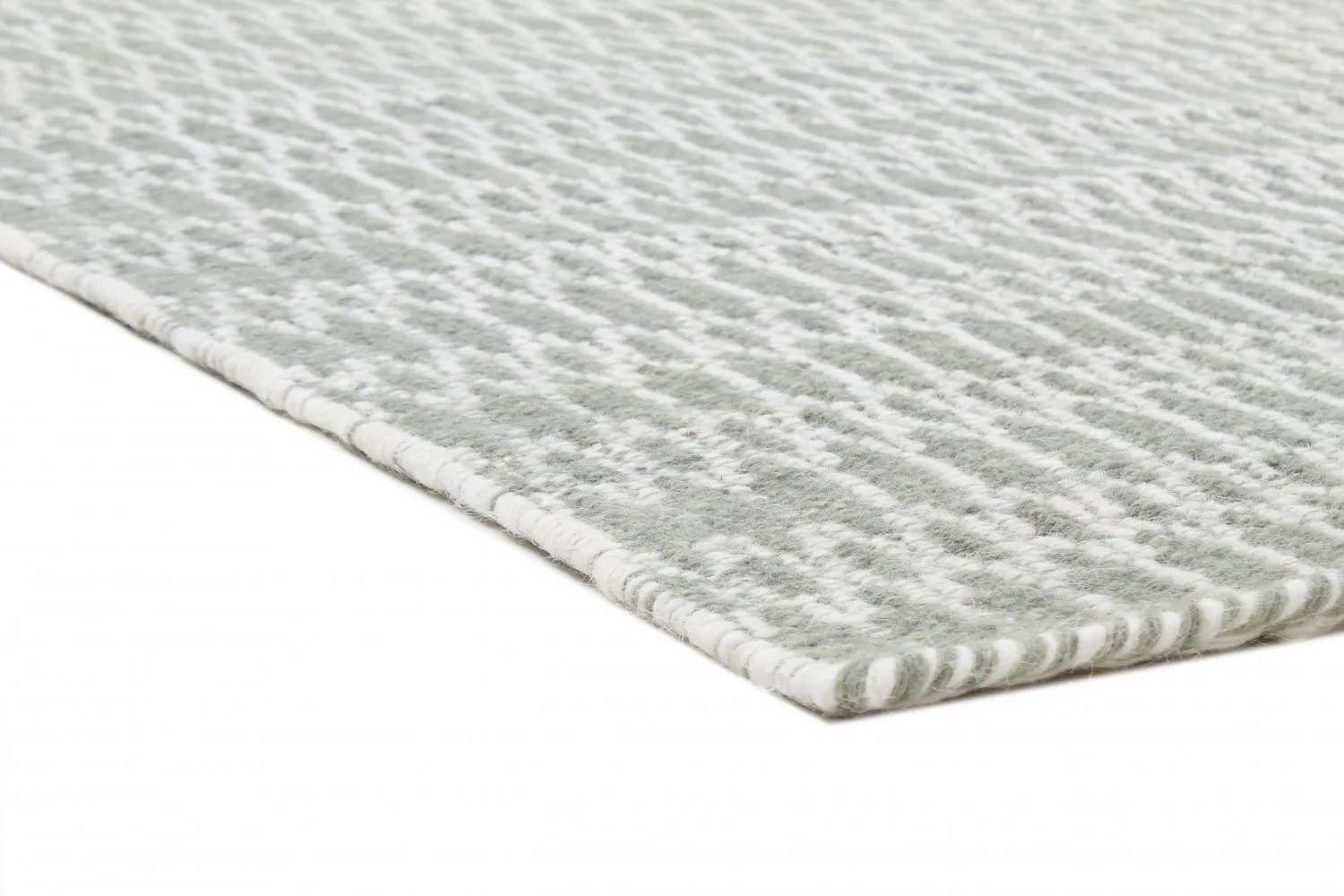 Tapete de lã - Long Stitch (cinza)