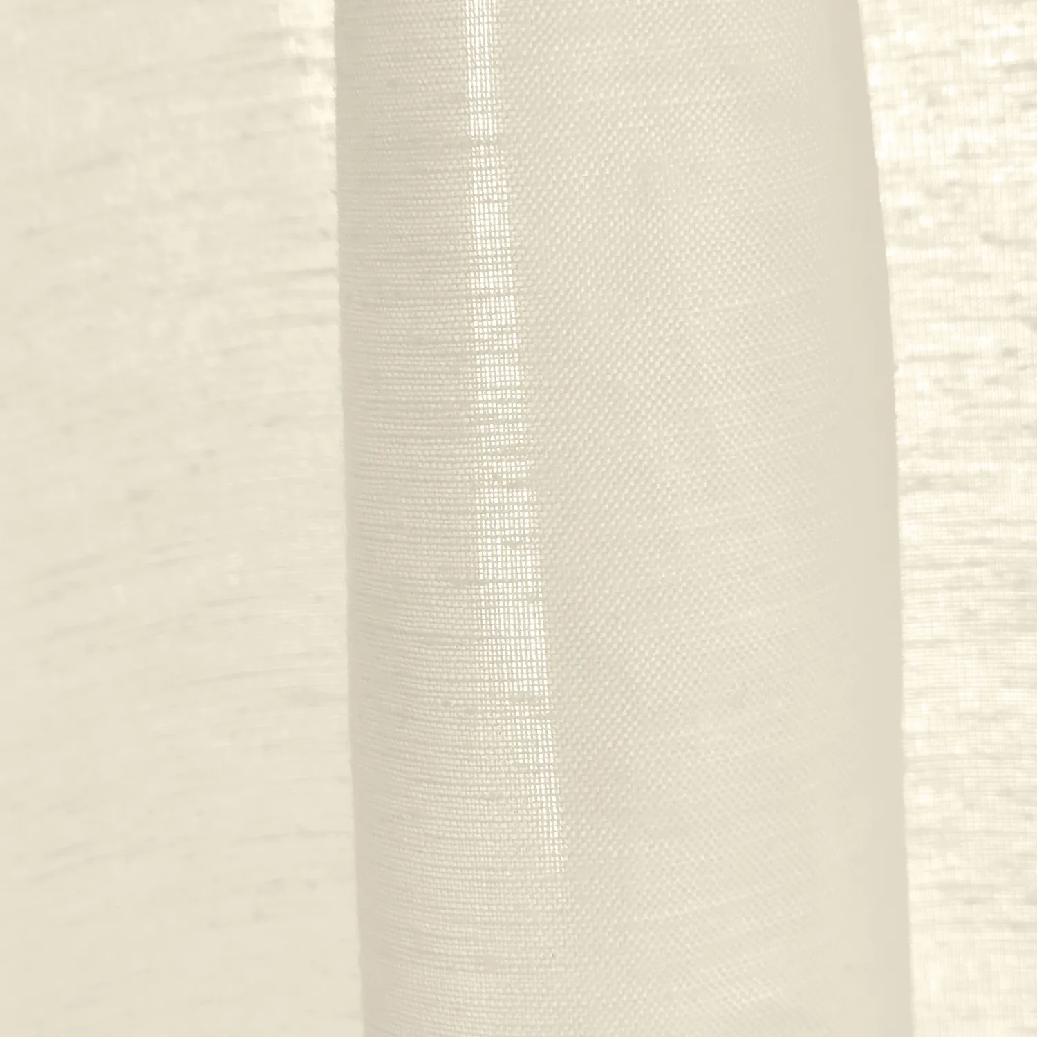 Cortinas Pack de 2 - Cortina mistura de linho Lumira (creme)