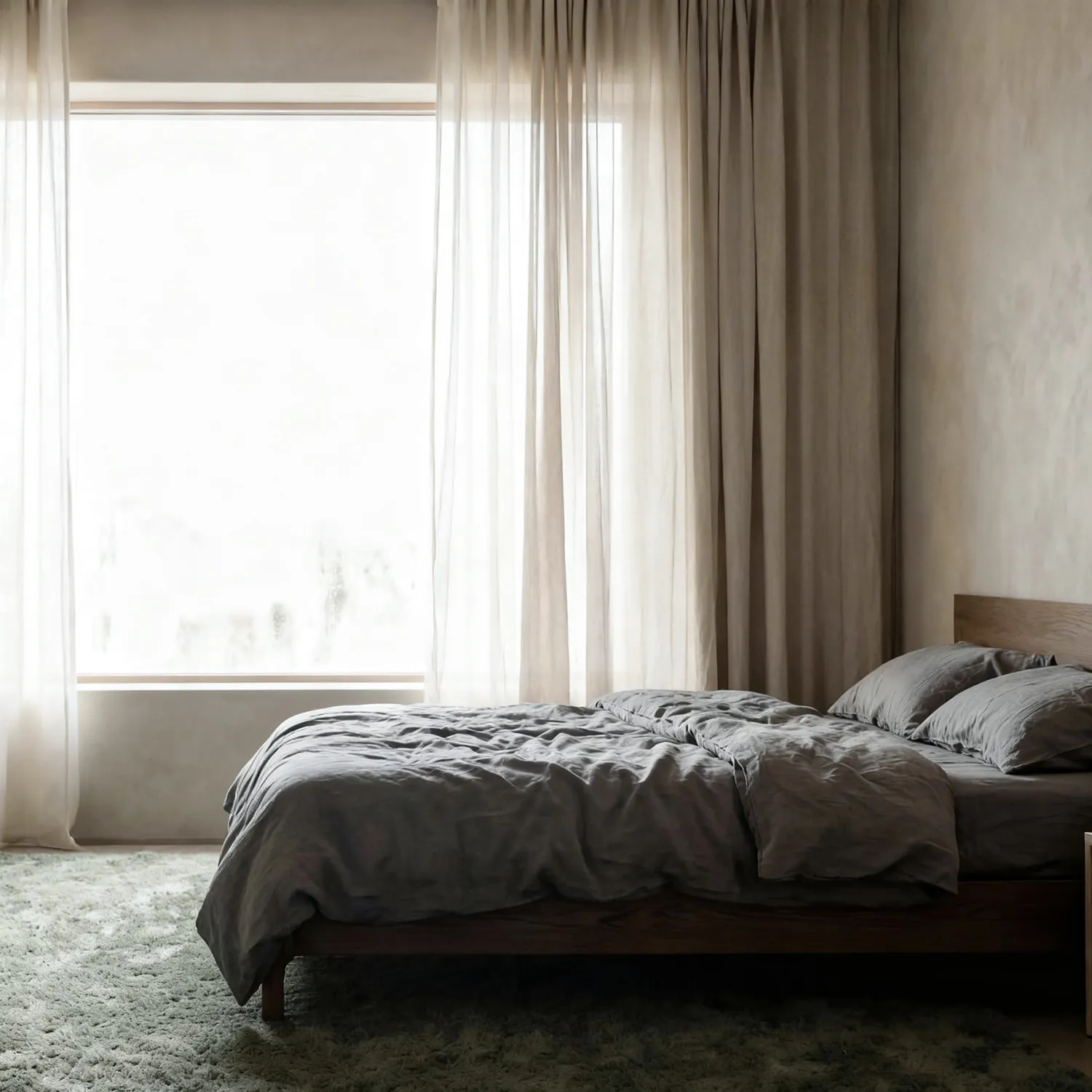 Cortinas Pack de 2 - Cortina mistura de linho Lumira (creme)