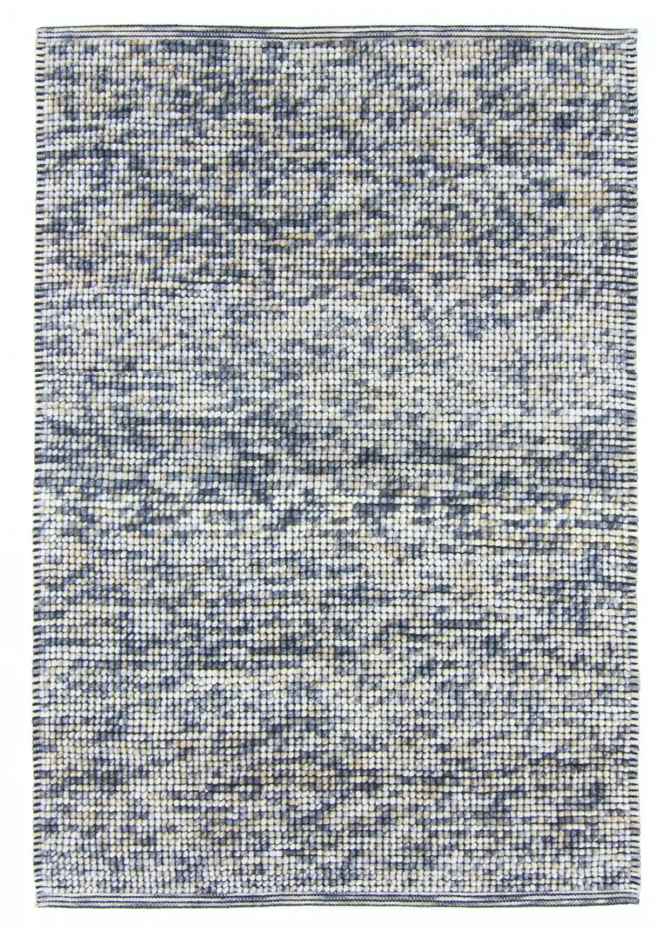 Tapete de lã - Luna (azul)