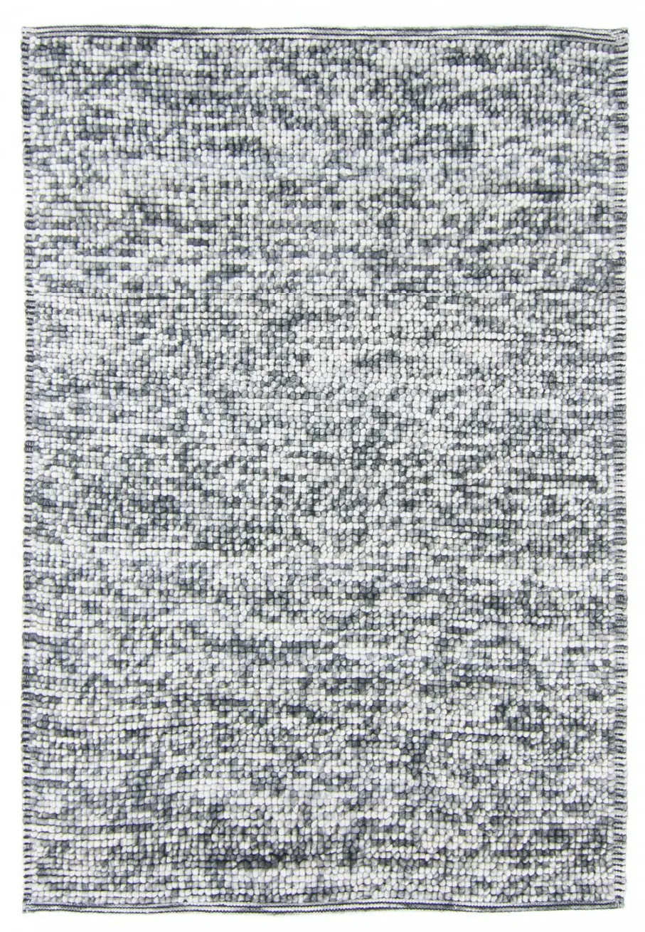 Tapete de lã - Luna (cinza)