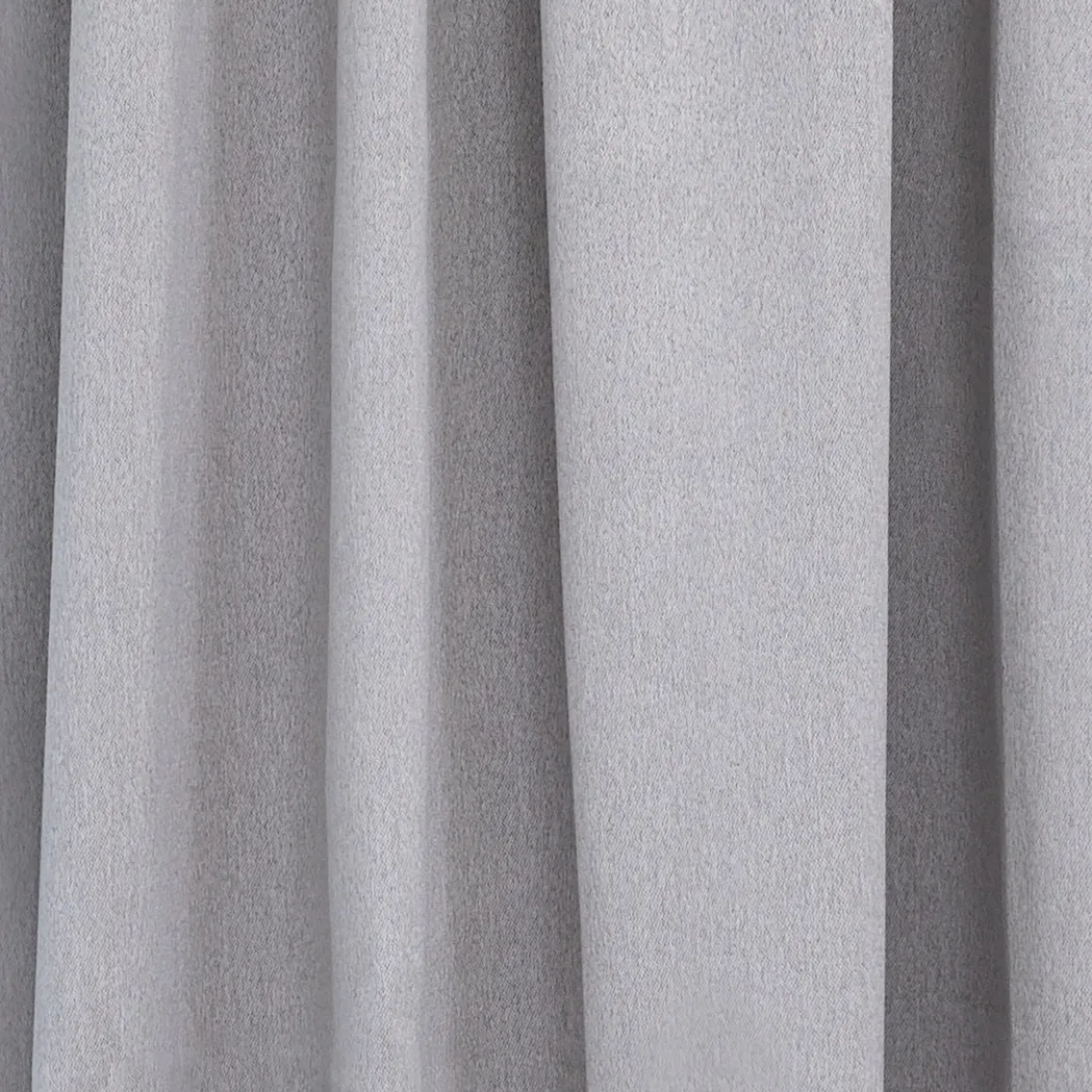 Cortinas - Cortina blackout Flora (cinza claro)