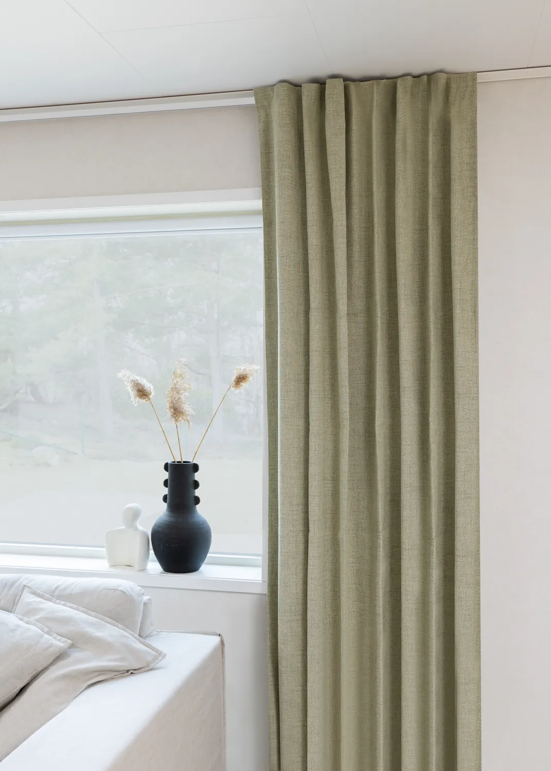 Cortinas - Cortina blackout Amaris (verde claro)