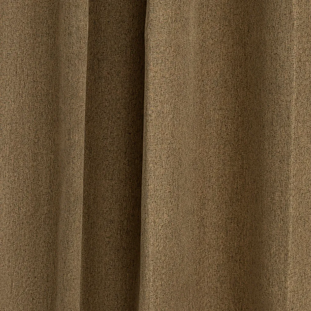 Cortinas - Cortina blackout Galilea (marrom escuro)