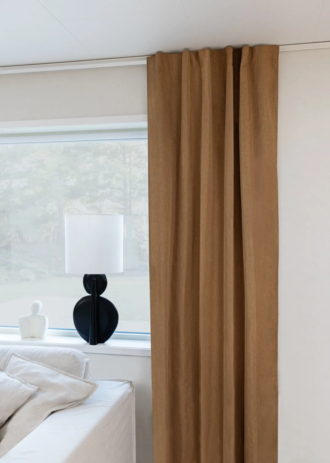 Cortinas - Cortina blackout Galilea (marrom)
