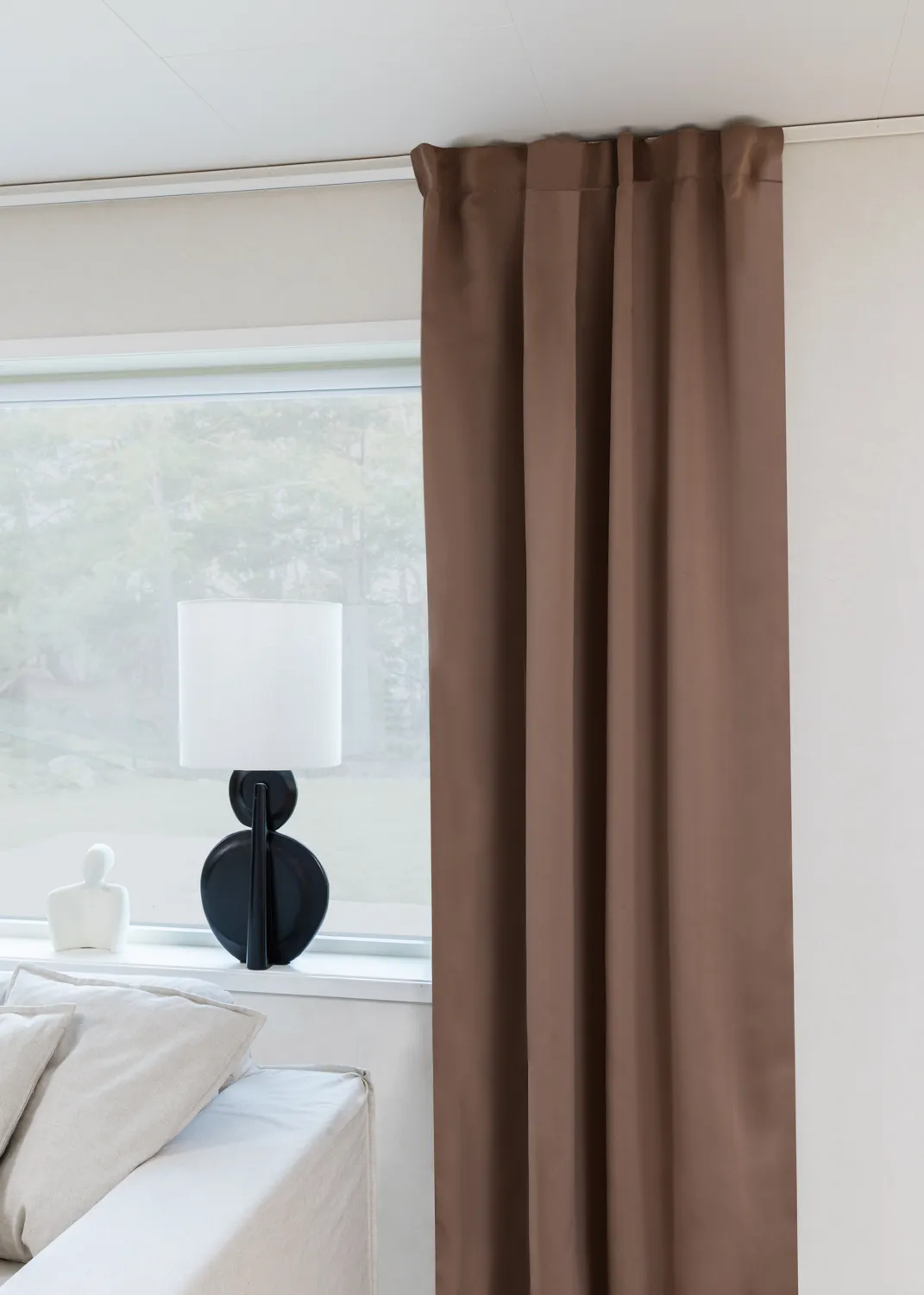 Cortinas - Cortina blackout Alina (coffee)