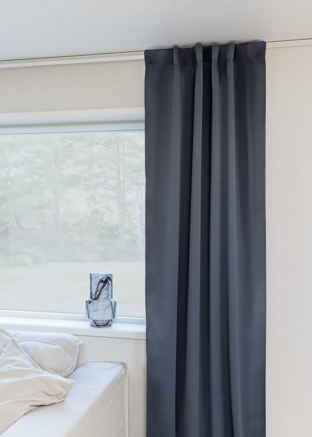 Cortinas - Cortina blackout Alina (azul/cinza)
