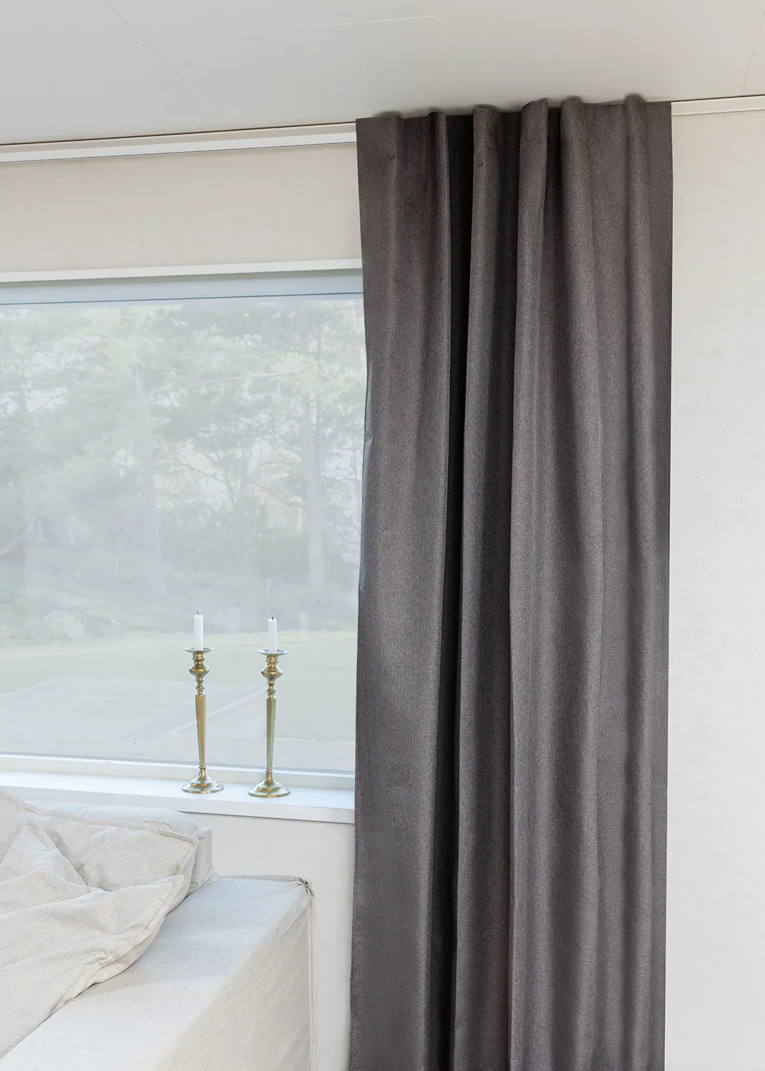 Cortinas - Cortina blackout Reyna (grafite)