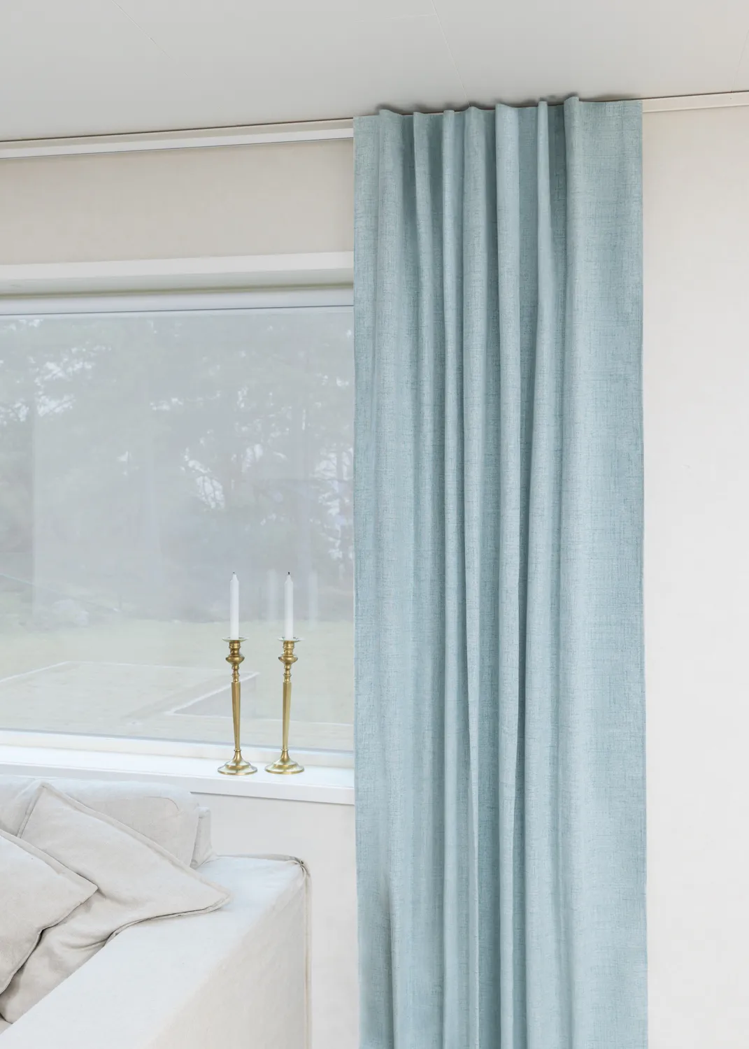 Cortinas - Cortina blackout Amaris (turquesa)