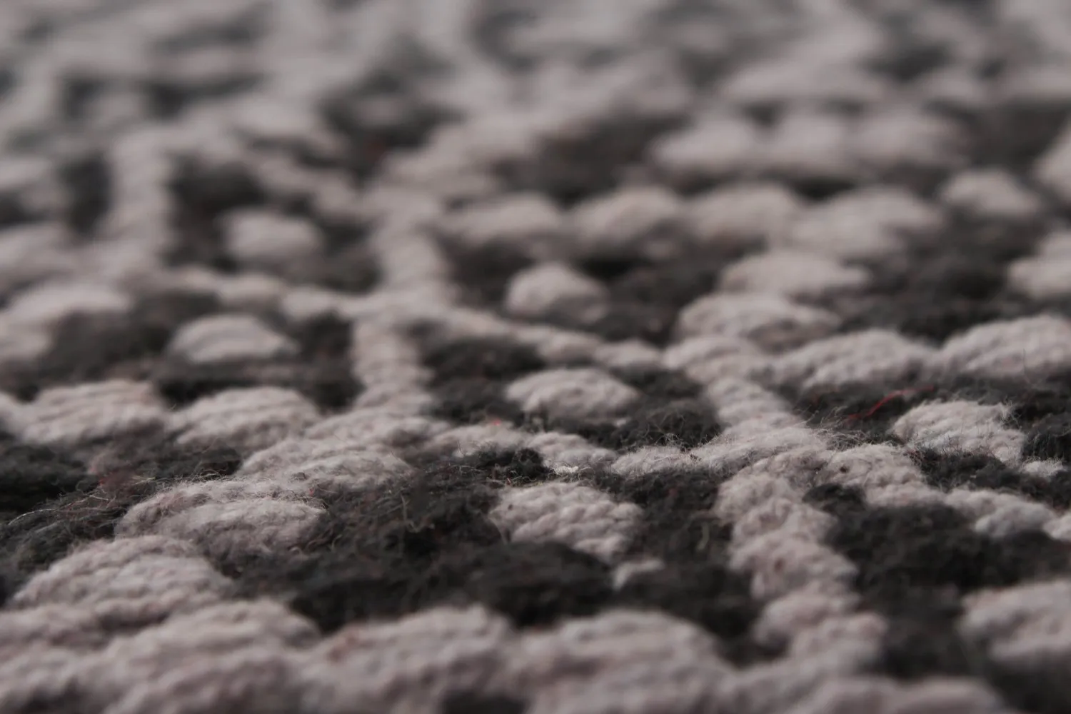 Tapete de retalhos - Lykke (cinza/cinza escuro)