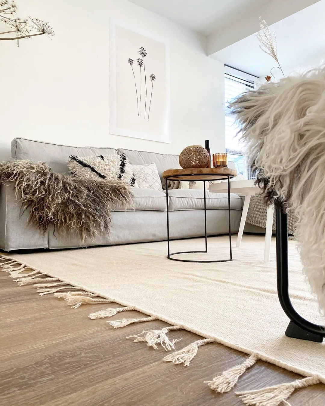 Tapete de lã - Malana (bege)