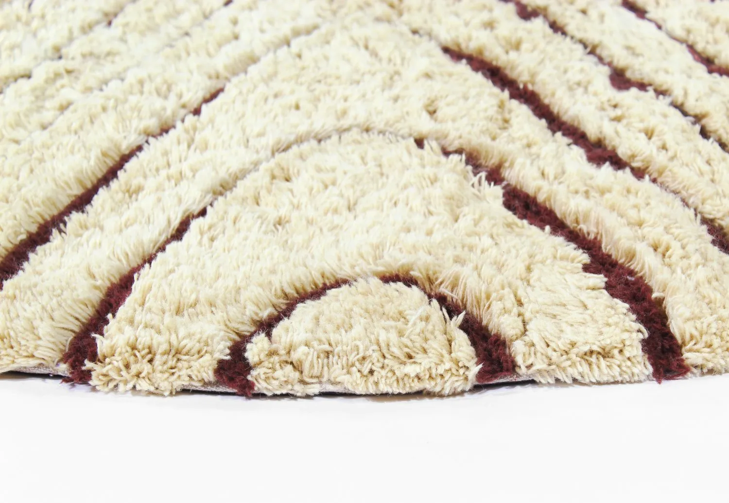 Tapete redondo - Mali (offwhite)