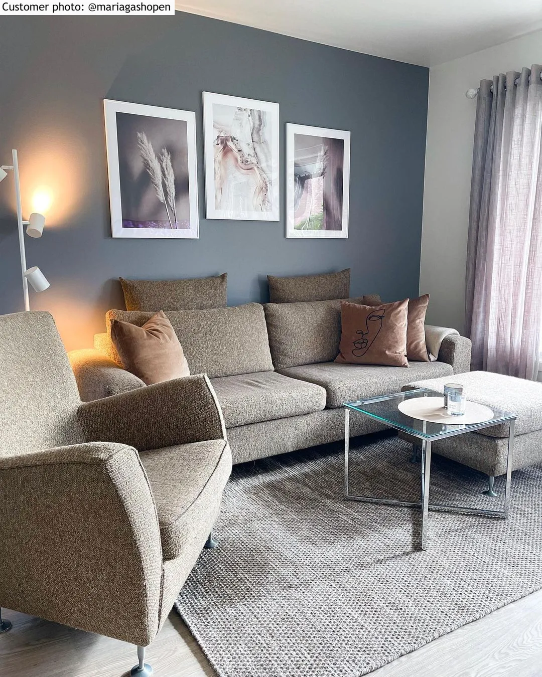 Tapete de lã - Otago (marrom)