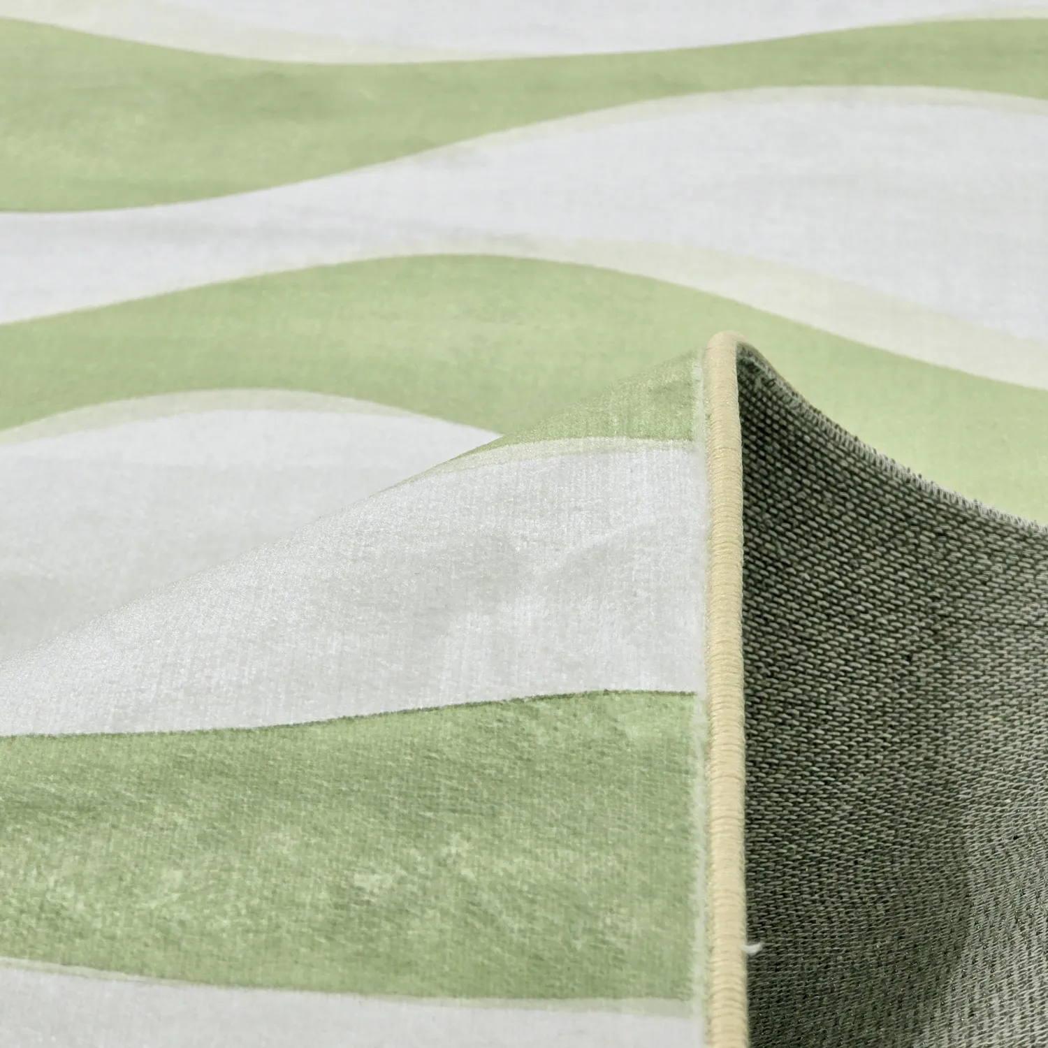 Tapete Wilton - Marsala (verde/branco)