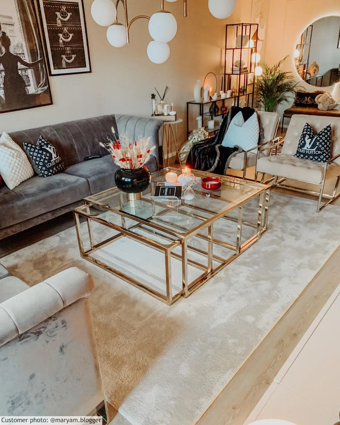 Tapetes felpudos - Aranga Super Soft Fur (cinza)