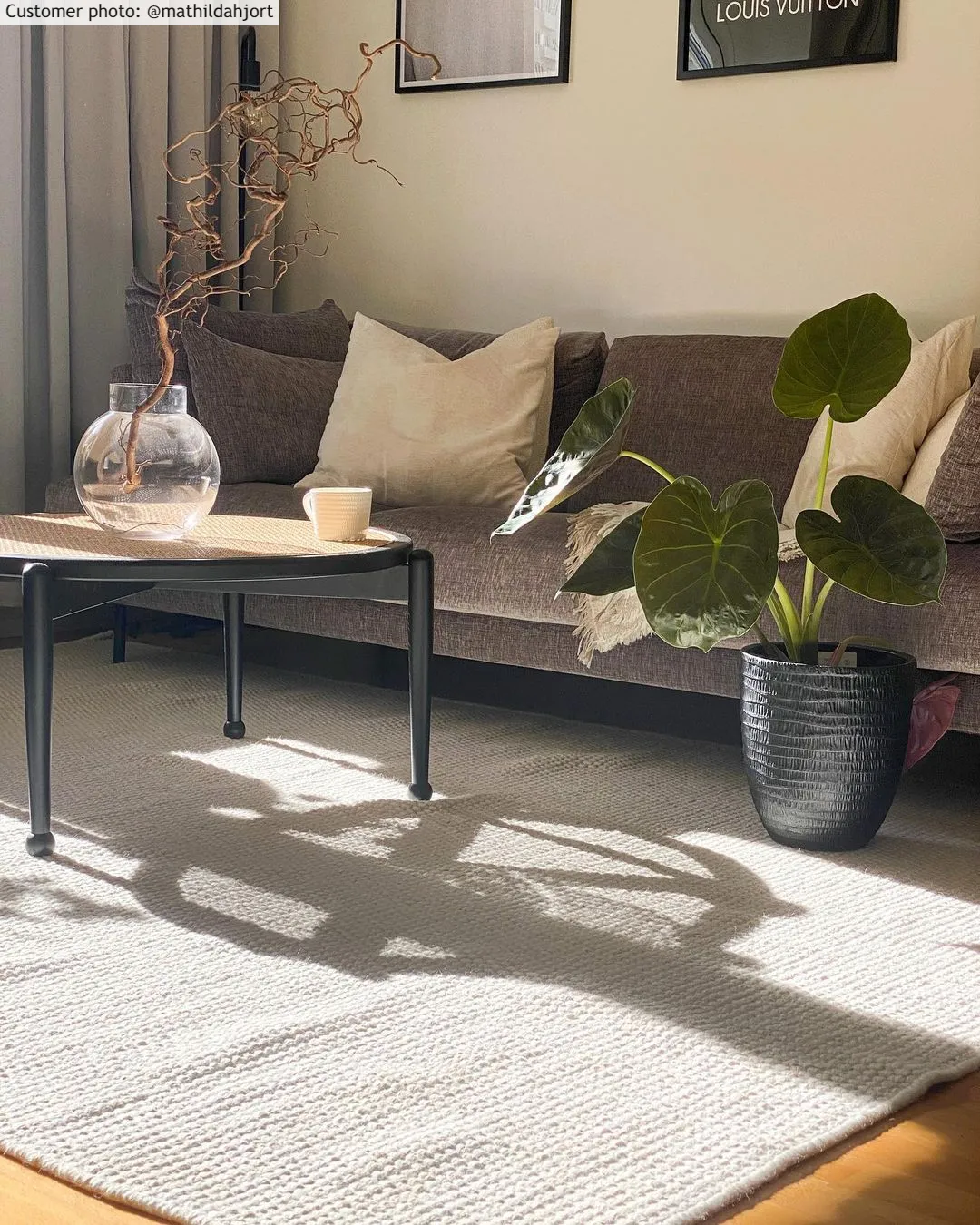 Tapete de lã - Otago (branco)