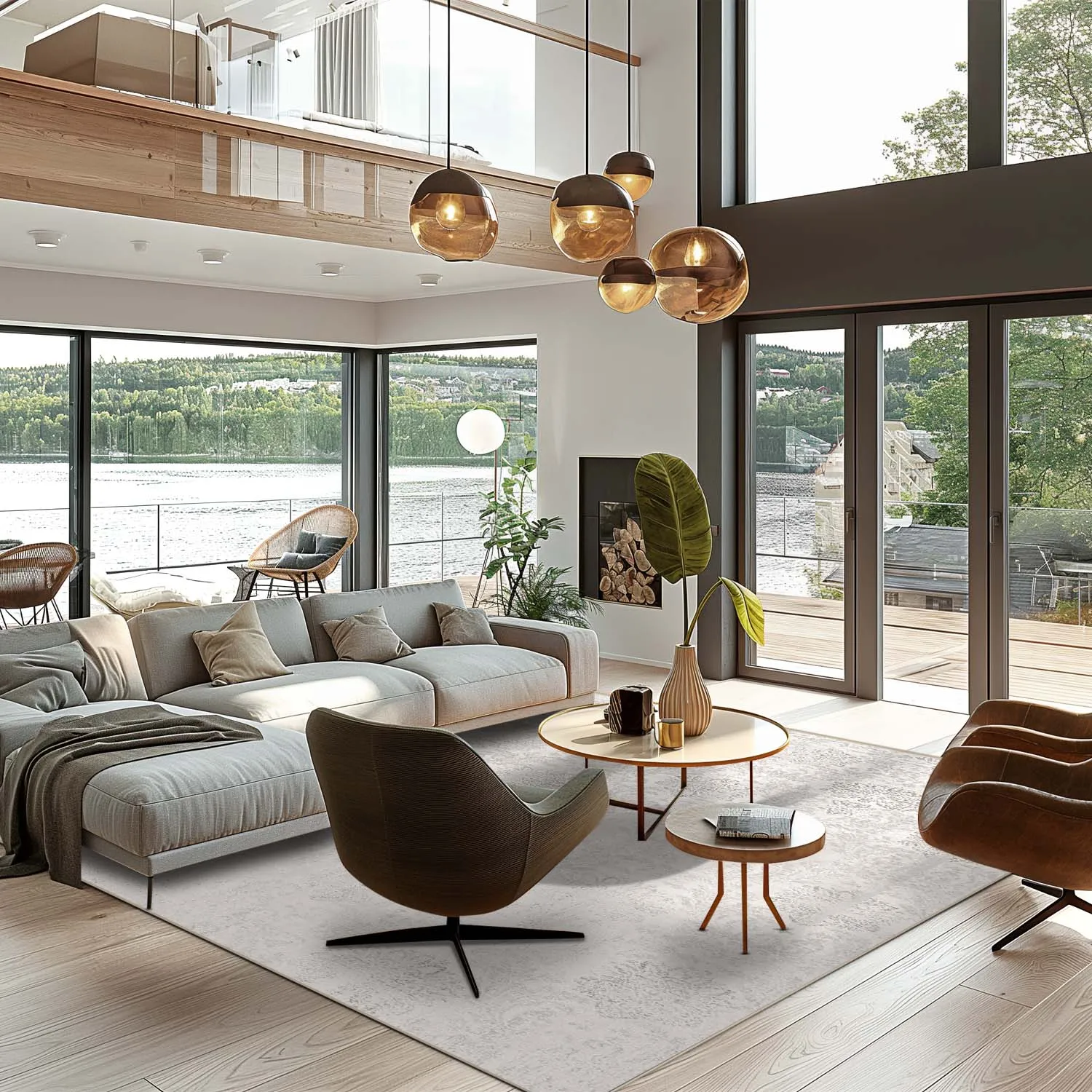 Tapete Wilton - Abyar (cinza)