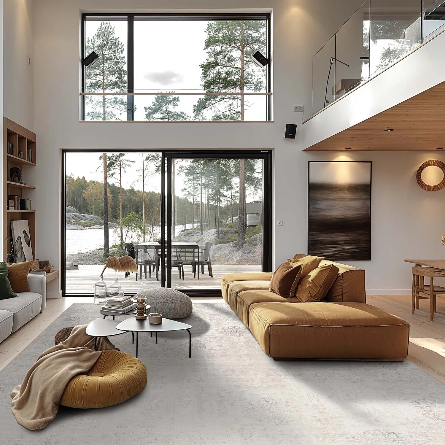 Tapete Wilton - Abyar (cinza)